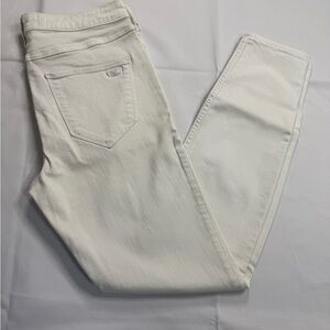 Hollister White Skinny Jeans Smooth Fit